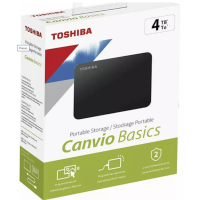 Disco Duro Externo TOSHIBA Canvio Basics 2.5 USB 3.2 (4TB)