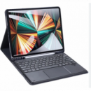 Funda con Teclado Bluetooth Touchpad y Soporte Lápiz para iPad 9.7" (2017/2018/Air/Air 2/Pro 9.7")