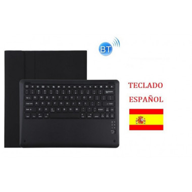 Funda con Teclado Bluetooth Espa&ntilde;ol para Huawei MediaPad T3 10.1