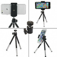 Trípode Mini Ajustable para Móvil Dael, Largo 20 Cm  DAEL