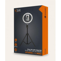 Aro de Luz KSIX Studiolivemax con Trípode 160CM 14W (BXYOUTUB02)