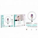 Aro de Luz Led IKREA Rgb Multicolores con Soporte de Móvil USB 30CM (WR9177)