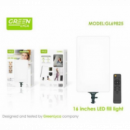 Panel de Luz Led GREEN LYCA de 16" con Mando GL69825