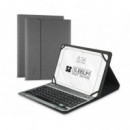 Funda con Teclado Bluetooth Español Subblim Universal 10.1"-10.8" Negro SUB-KT2-BT0001