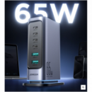 Cargador Multipuerto Joyroom GaN 65W (2 USB-C + 2 USB-A) JR-TCM02