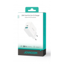 Cargador JOYROOM 20W Doble Puerto A+c JR-TCF21EU Blanco