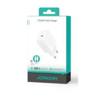 Cargador JOYROOM PD20W con Cable Type-c a Type-c de 1M (JR-TCF20EU) Blanco