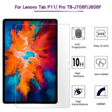 Protector de Pantalla de Cristal Templado para Tablet Lenovo Tab P11 (J606F/J607F)