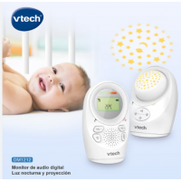 Vigilabebés VTECH DM1212 Audio con Proyector
