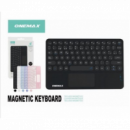 Teclado Universal Onemax Ultra Slim Bluetooth Inalámbrico DM246 (Negro/Rosa/Blanco)