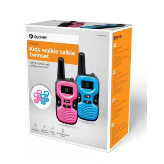 Walkie Talkie Denver WTK-441 Twinset para Niños