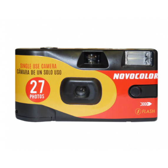 Cámara Desechable NOVOCOLOR 400-27 con Flash (APM401010)