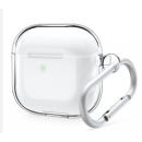 Funda Protectora Transparente para Auriculares Inalámbricos Compatible AirPods 4