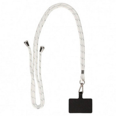 Colgante Cord&oacute;n Universal para M&oacute;vil Ksix BXUNIVACARD02 Blanco