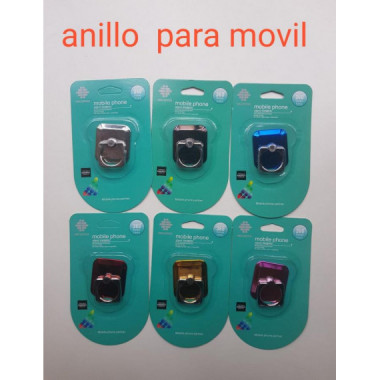 Anillo Soporte Universal para M&oacute;vil Agarre Antica&iacute;da