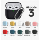 Funda de Silicona Compatible para Apple AirPods 3ª Generación (2021)