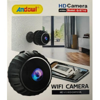 Cámara de Seguridad Mini ANDOWL Q-S710 HD 1080P 360° Wifi USB