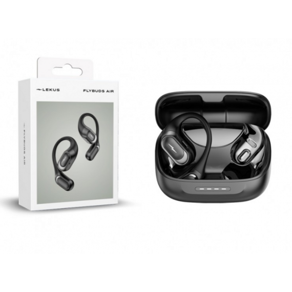 Auriculares Inalámbricos Lekus Flybuds Air OWS Negro