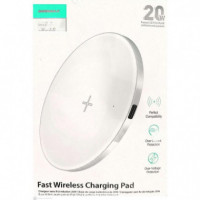 Base de Carga Inalámbrica ONEMAX BX24 20W Blanco