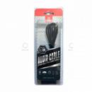 Cable de Audio Jack 3.5MM WOOX WB2913 Negro 1.5M