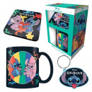 Set de Taza, Posavasos y Llavero Lilo & Stitch  PYRAMID