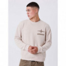 Sudadera Project X Paris Beige
