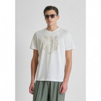 Camiseta Manga Corta FA100144 Crema  ANTONY MORATO