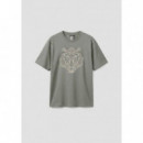 Camiseta Manga Corta FA100144 Verde Agav  ANTONY MORATO