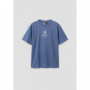 Camiseta Manga Corta FA100240 Blu China  ANTONY MORATO