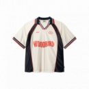 Camisetas Hombre Camiseta WOODBIRD Wbtaka Sports Polo Off White