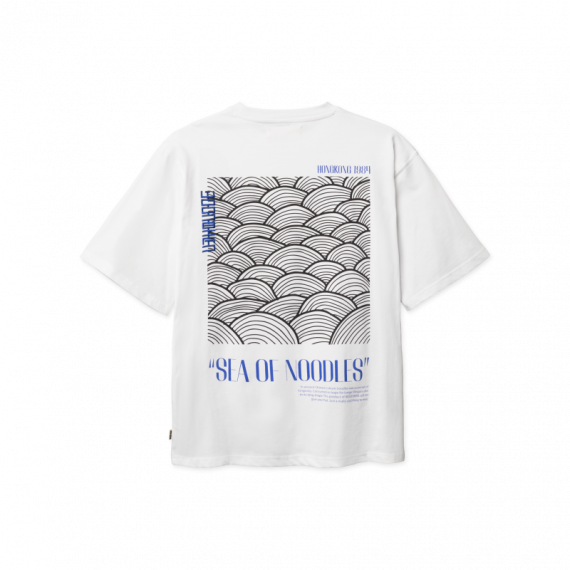 Camisetas Hombre Camiseta WOODBIRD Wbbaine Sea White