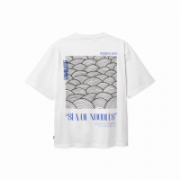 Camisetas Hombre Camiseta WOODBIRD Wbbaine Sea White