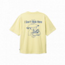 Camisetas Hombre Camiseta WOODBIRD Wbbaine Wok Wax Yellow