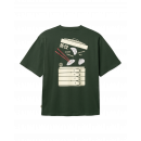 Camisetas Hombre Camiseta WOODBIRD Wbbaine Dump Pine Green