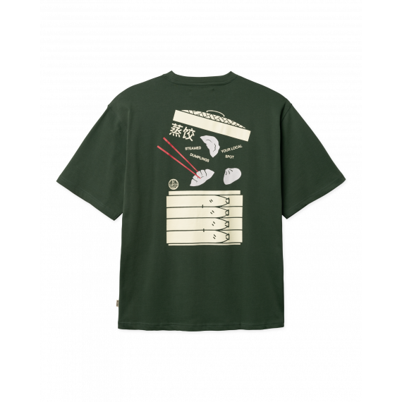 Camisetas Hombre Camiseta WOODBIRD Wbbaine Dump Pine Green