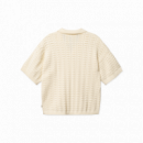 Jerséis y Sudaderas Polo WOODBIRD Wbshimo Wave Off White