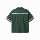 Camisas Camisa WOODBIRD Wbwang Line Pine Green