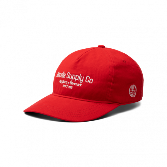 Gorros y Gorras Gorra WOODBIRD WBChuck Supply Bright Red