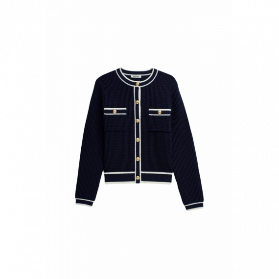 Jerséis y Sudaderas Cardigan SALSA JEANS Chanel Dark Blue