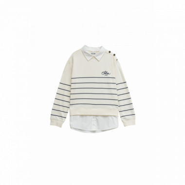 Jers&eacute;is y Sudaderas Sudadera SALSA JEANS Combinada