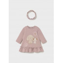 Vestido Bebé 2809 Color Rosa  MAYORAL