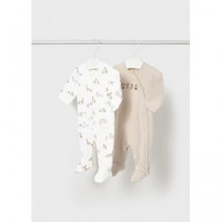 Set 2 Peleles Interlock 2714 Beige  MAYORAL