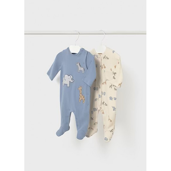 Set 2 Peleles Interlock 2714 Azul  MAYORAL