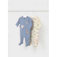 Set 2 Peleles Interlock 2714 Azul  MAYORAL