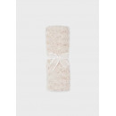 Manta de Bebe Pelo Rosetones 19033-077 Beige  MAYORAL