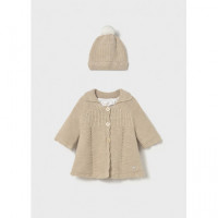 Abrigo y Gorro Tricot 02412-021  MAYORAL