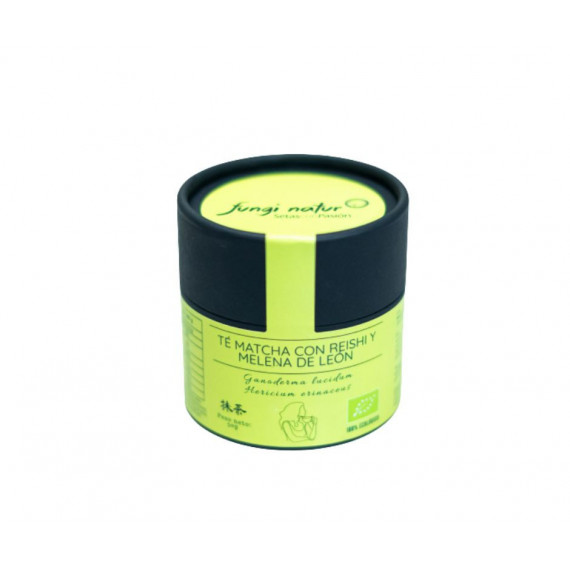 Té Matcha con Reishi y Melena de León -ecológico  FUNGINATUR