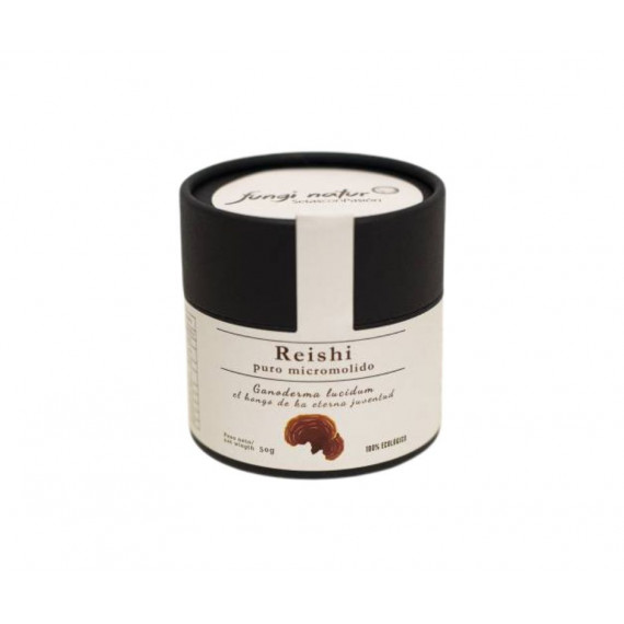 Reishi Ecológico Puro en Polvo Micromolido (50 G)  FUNGINATUR