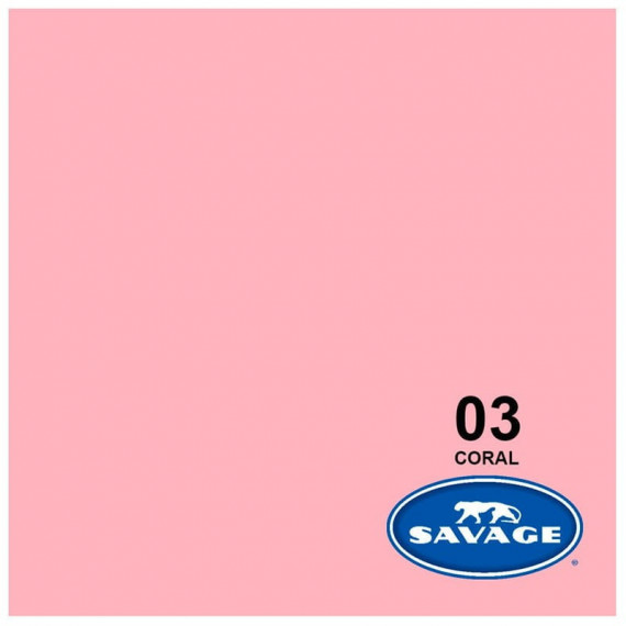 SAVAGE Fondo de Papel 2.72X11 3 Coral SA3-12