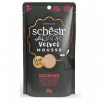 SCHESIR Gato Adulto After Dark Mousse Pollo y Ternera Pouch